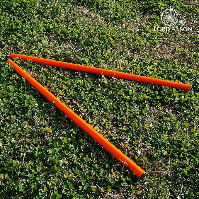 Dog Agility Hurdle Cone Set - 8 Cones & 4 Rods - Adjustable, Versatile, Heavy Duty - Agility, Obedience, Rehabilitation